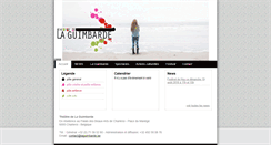 Desktop Screenshot of laguimbarde.be